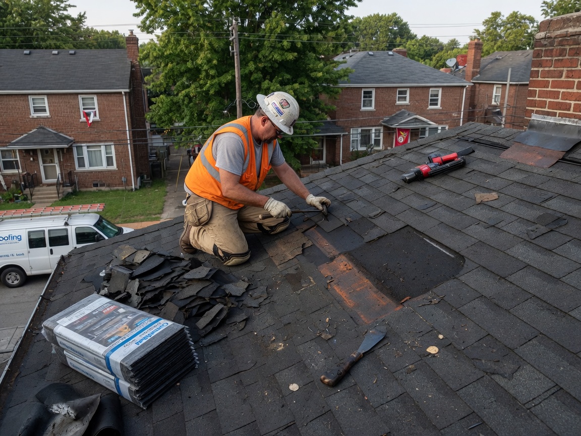Roof Repair in Delmar Loop, MO 63112
