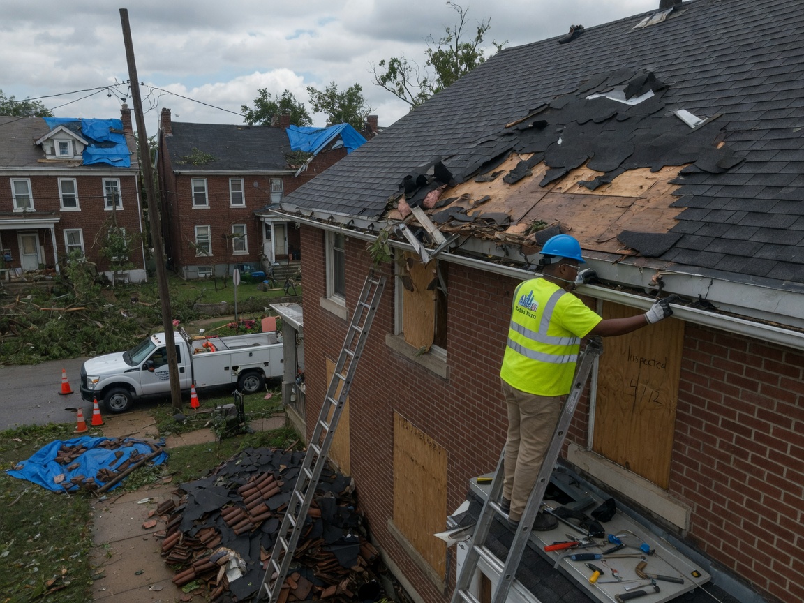 Storm Damage Repair in St. Louis, MO